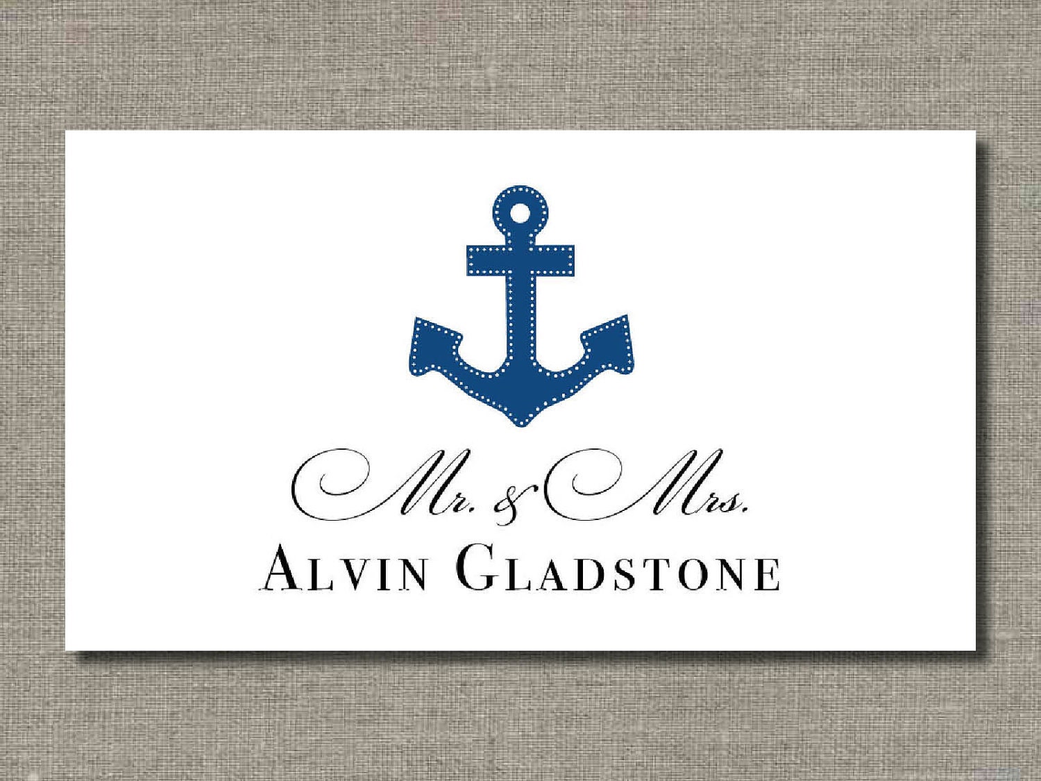 Anchor Wedding Place Card - Set of 100 - Any Color, for Weddings, Parties, Events and more by Flair Designery Il_170x135
