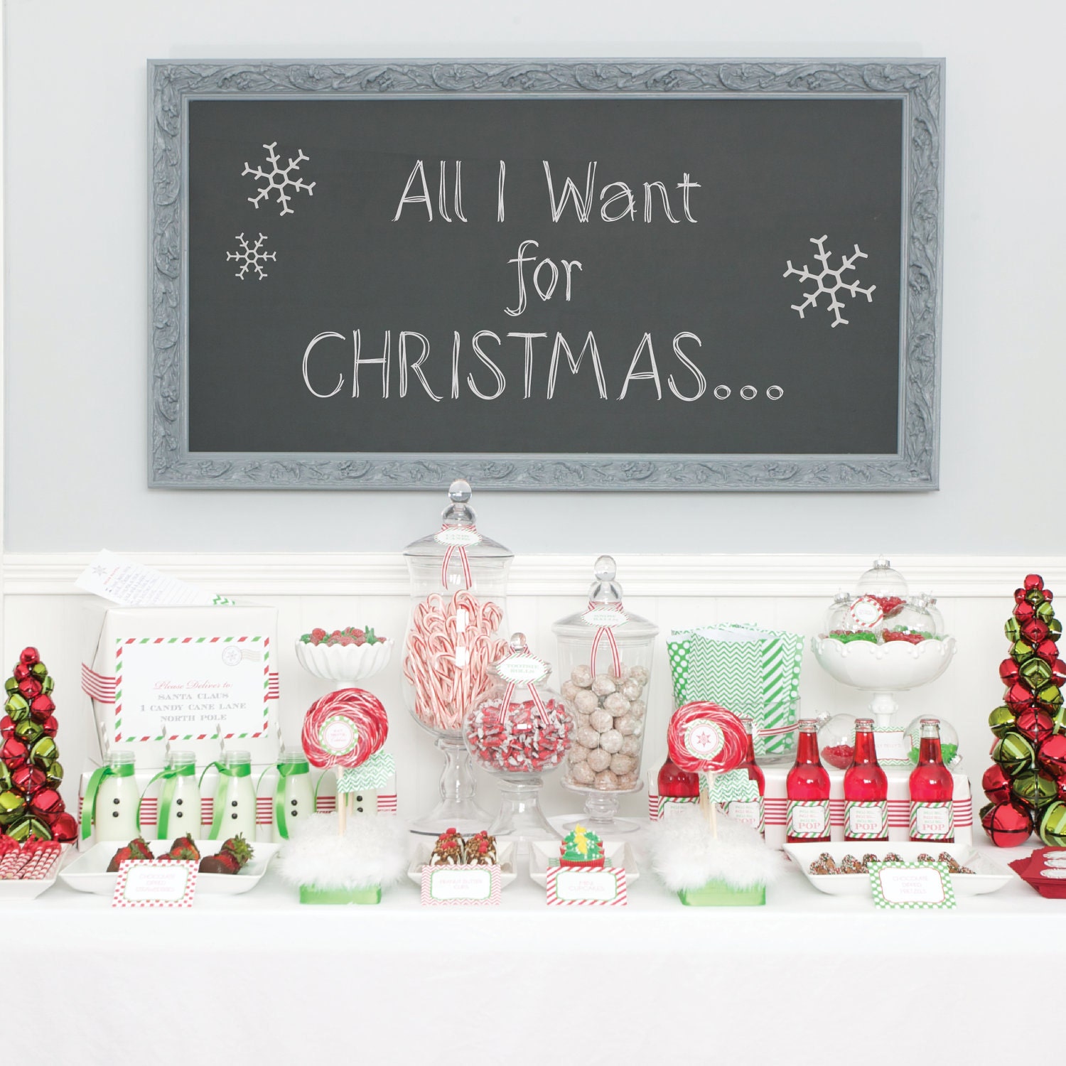 Holiday Mod Collection - as seen in HOUSE OF FIFTY Magazine - Full Printable Collection - on sale Il_570xn