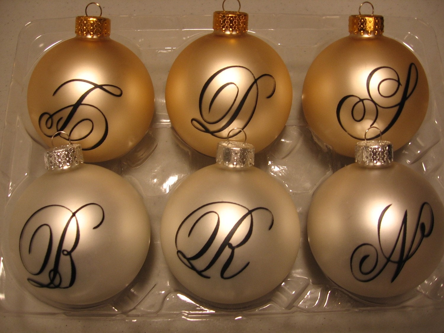 monogrammed heirloom ornament vinyl decals set of 6 monogrammed heirloom ornament vinyl decals set of 6
