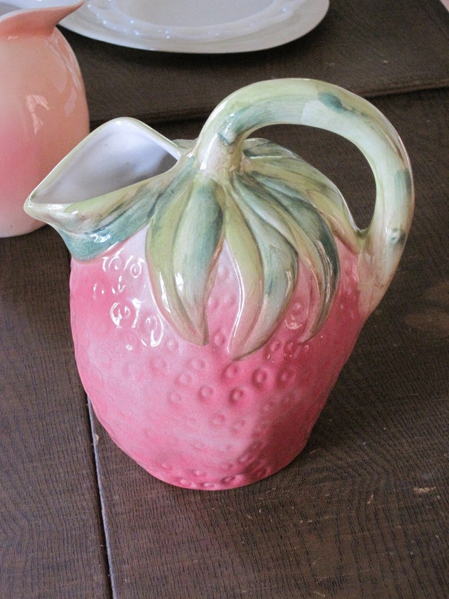 Strawberry Pitcher
