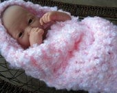 Pink Clouds Newborn Cocoon Photo Prop