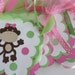 BIrthday Banner-Pink and Green  to match any color or theme