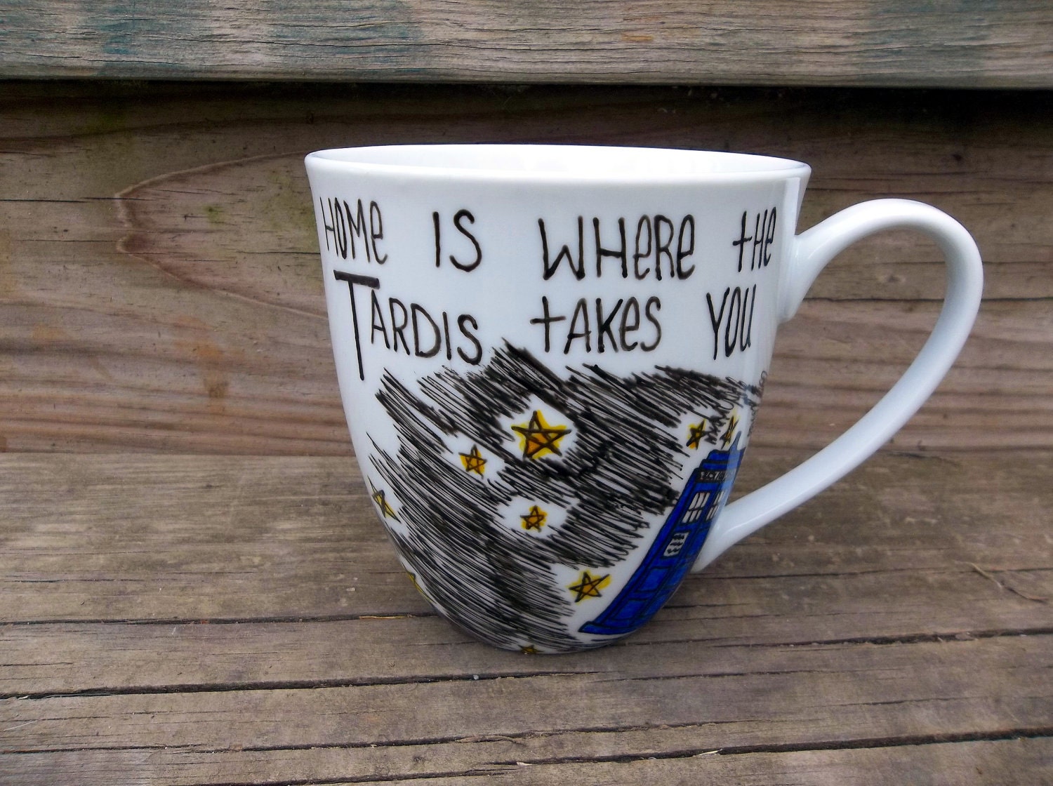 Doctor Who Home Is Where The Tardis Takes You Coffee Mug Tea Cup MMMug Dr. Who