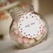 Eat Me Doily Tags - vintage pink