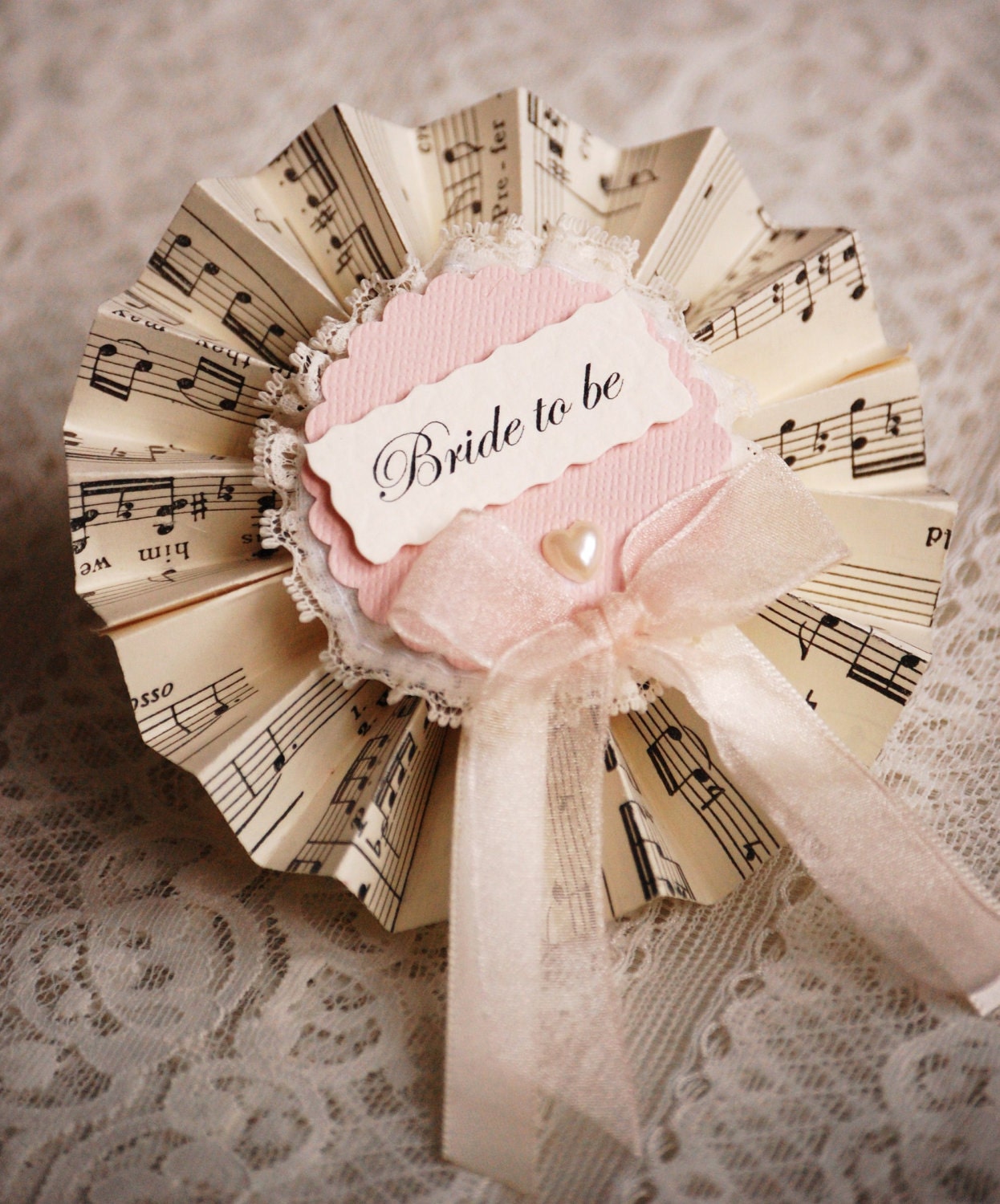 Bride to Be Hen Party Rosette