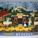 Vintage Charles Wysocki Americana 1000 Piece Jigsaw Puzzle Birdies Perch Coffee Shop 1992