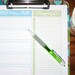 The Menu Planning Kit - Aqua and Lime - 7 documents - INSTANT DOWNLOAD
