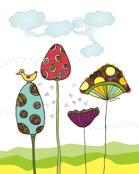 It must be a very tiny bird Archival Art Print (8 x 10 inches)
