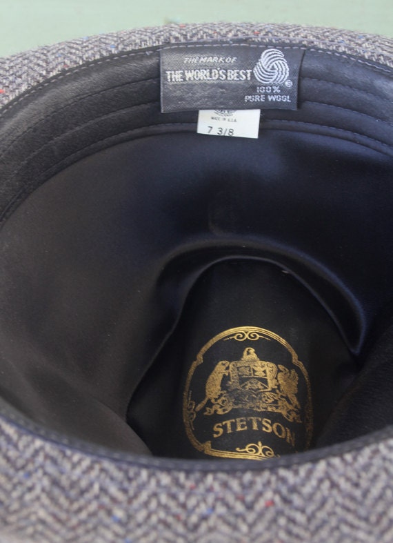 Tweed Fedora by Stetson