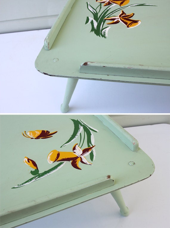 Wooden Adjustable Lap Tray 1950's