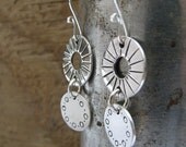 Favorites, PMC Artisan Handmade Jewelry, Original Design Fine and Sterling Silver Earrings