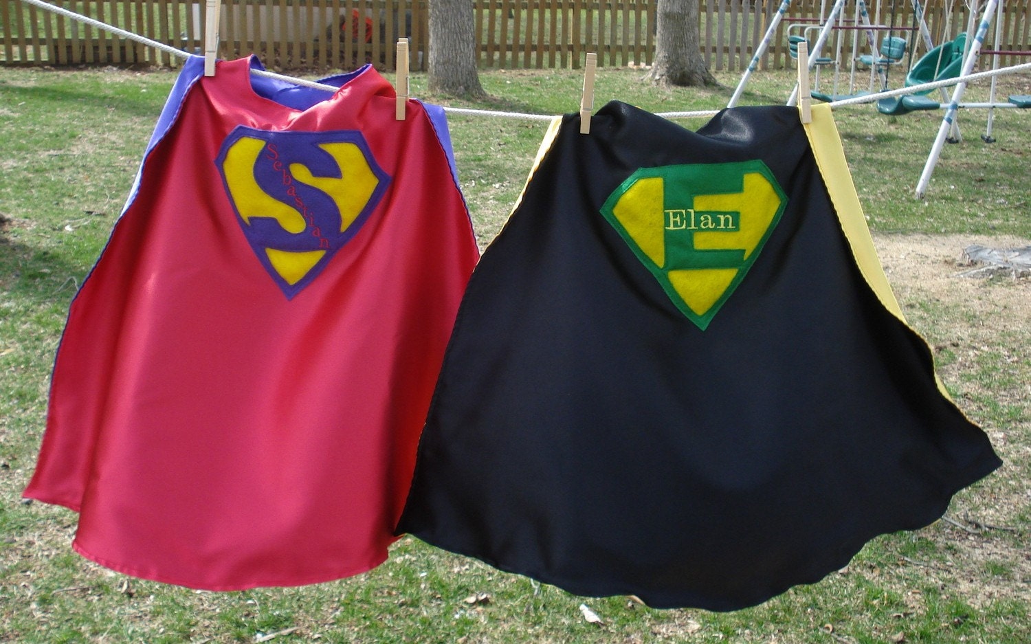 Custom Embroidered Initial Cape