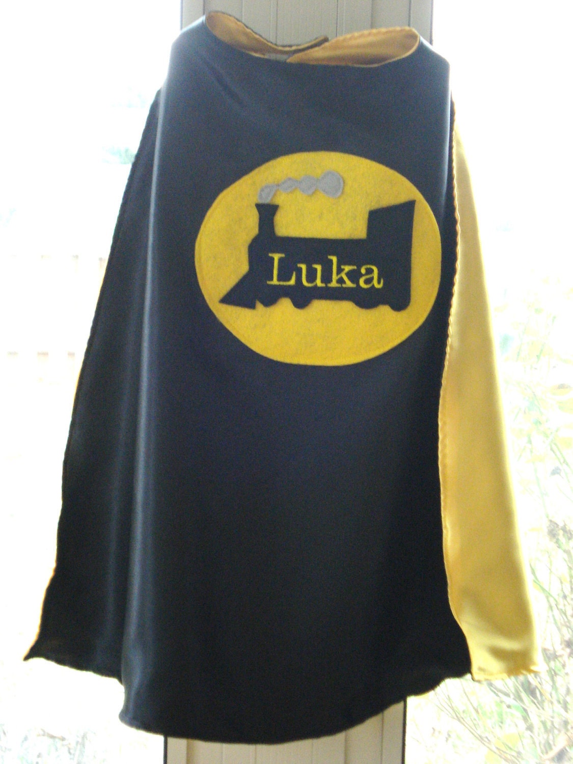 Custom Train Superhero Cape