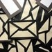 SALE Set of 10 Black and White Mini Envelopes and Cards from the 1950s or 60s