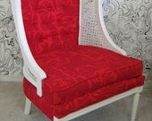 Seeing Red Wingback Marimekko Chair