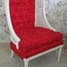 Seeing Red Wingback Marimekko Chair