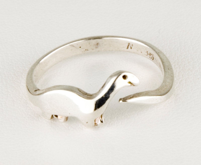 Dinosaur Sterling Silver Ring