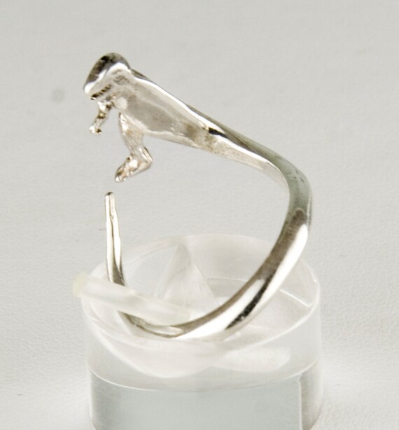 T-Rex Sterling Silver Ring