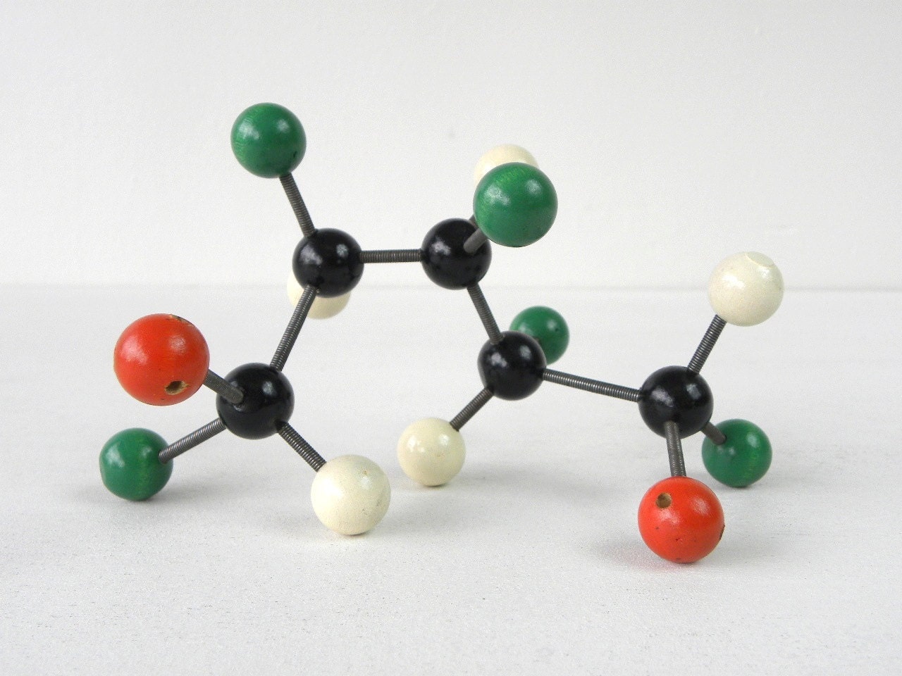 1950's Molecular Model, Chemistry, Scientific, Atomic, Multicolored