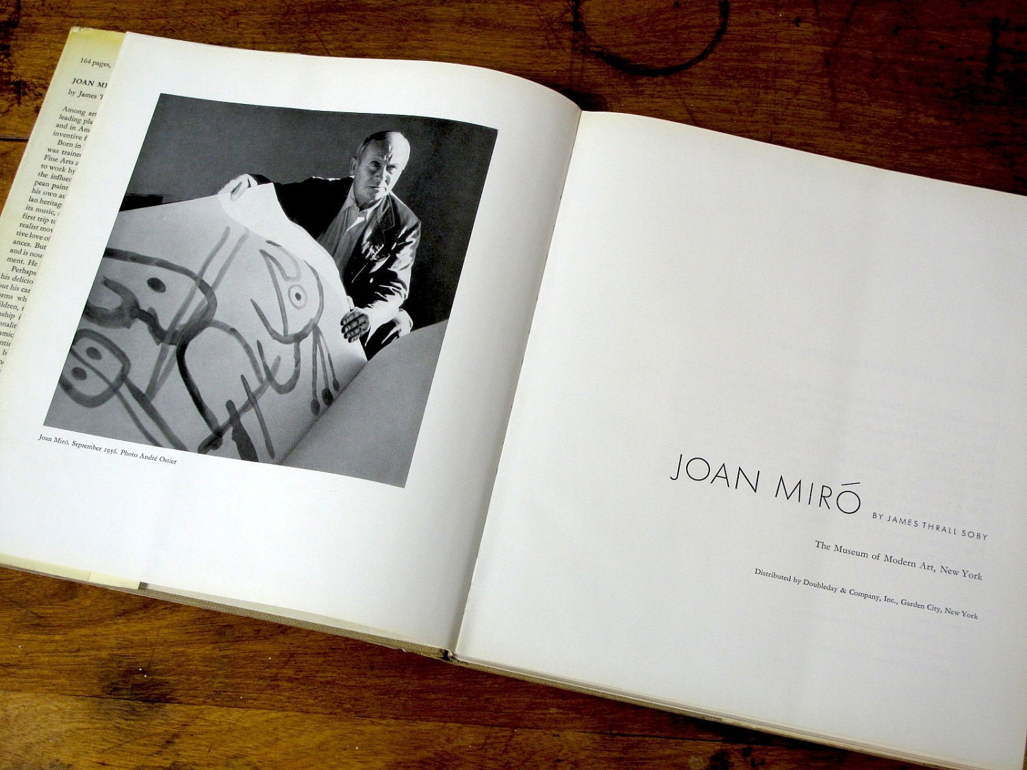 First Edition Joan Miro by James Thrall Soby, 1959, The Museum of Modern Art, New York, Vintage Hardcover