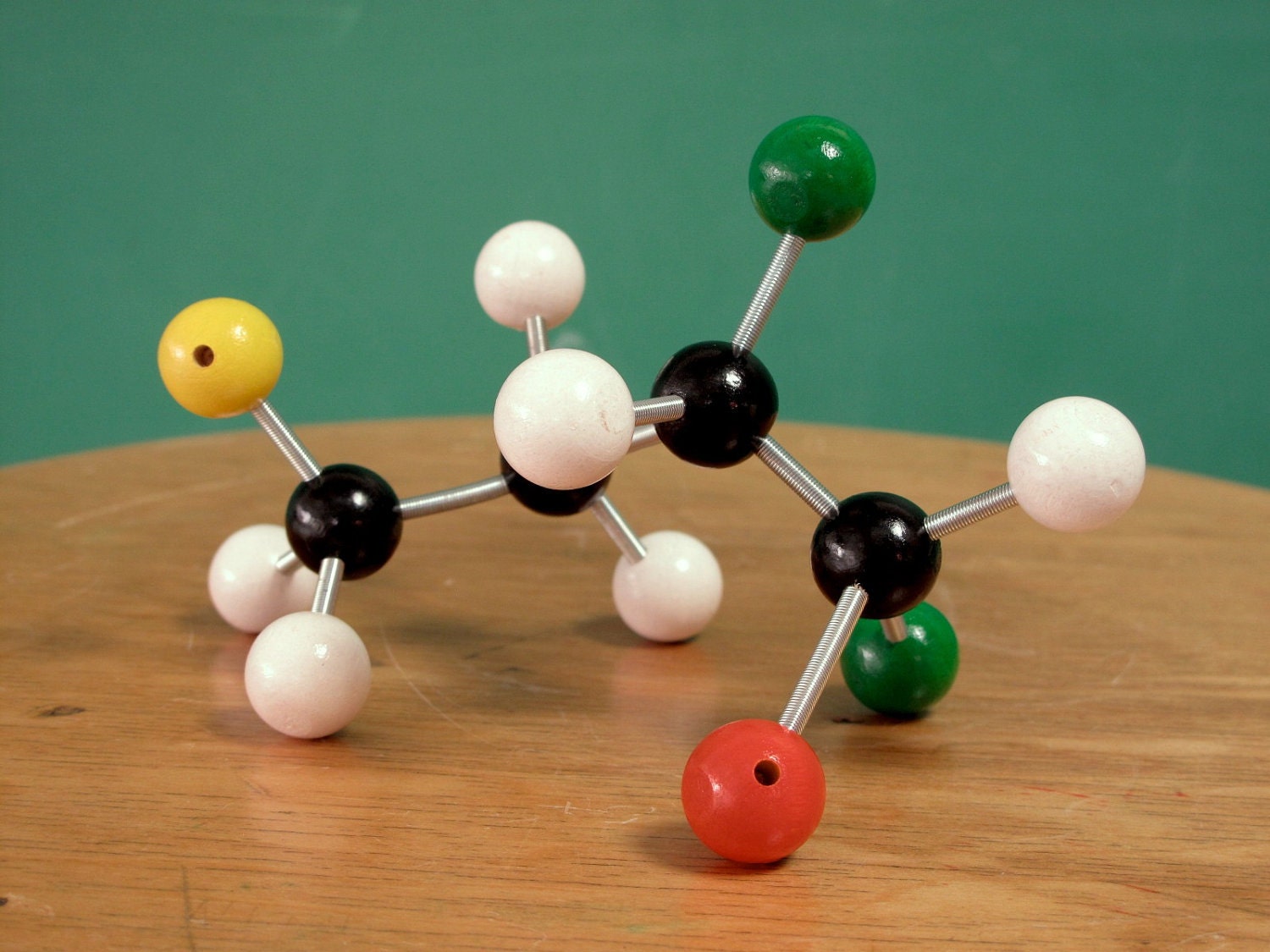 RESERVED / Colorful Molecular Model, Chemistry, Atomic, Science, Teaching Aid, Multicolored