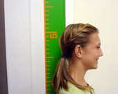 Vinyl Decal Ruler Growth Chart With Background Vinyl Piece