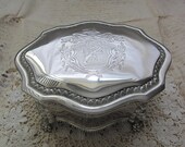 Silver Plate Jewelry Box