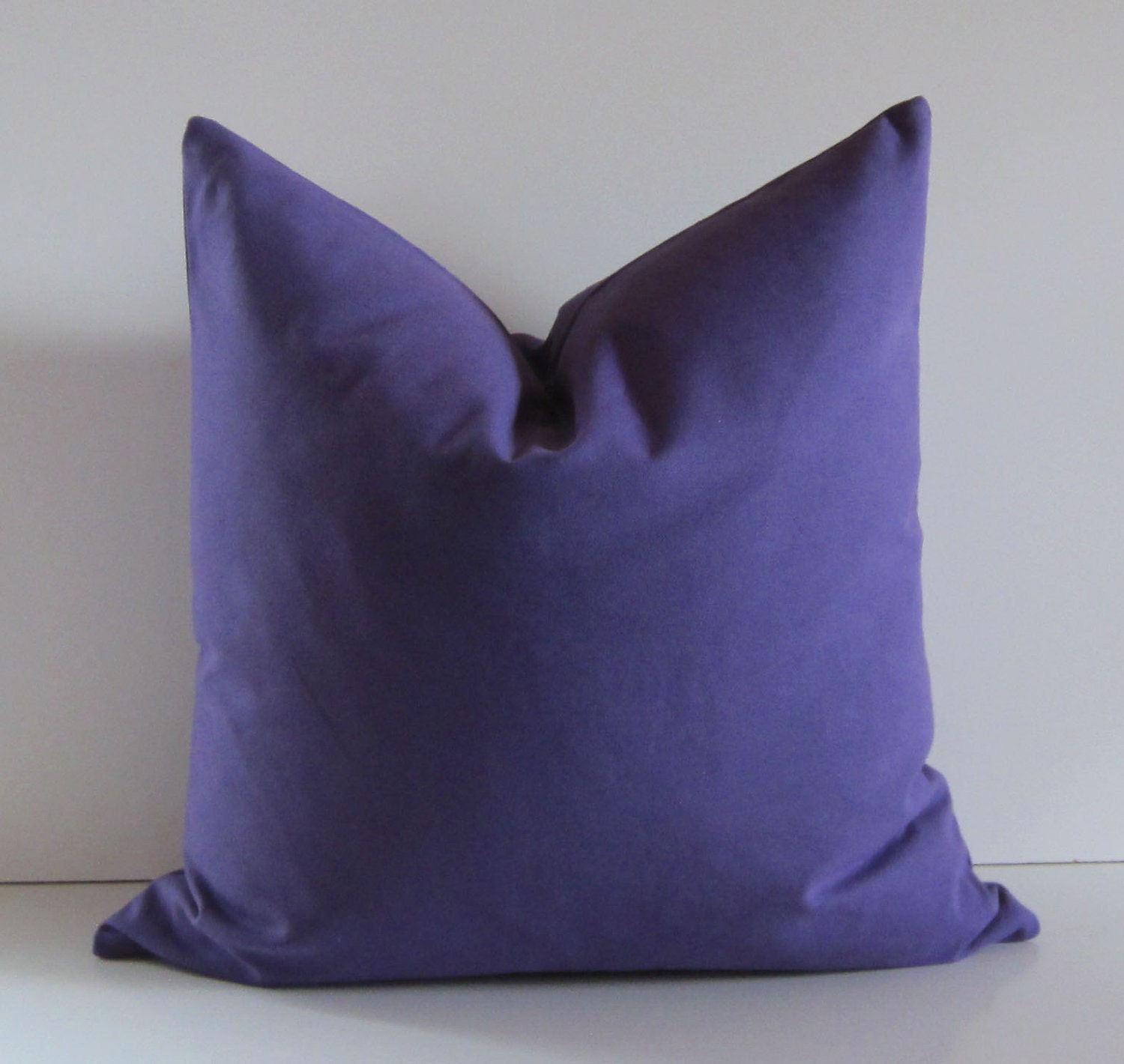 SALE 50 off Purple Pillow Cover 20 inch Decorative Pillow
