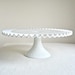 Hobnail Milk Glass Wedding Cake Stand