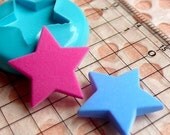 Star (18mm) Silicone Flexible Push Mold - Miniature Food, Sweets, Jewelry, Charms (Clay, Fimo, Resins, Fondant)