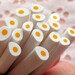 Polymer Clay Cane - Food - Egg - for Miniature Food / Dessert / Cake / Ice Cream Sundae Decoration and Nail Art