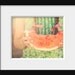 summer, watermelon, green, red, 8 x 10 photograph, home decor, nursery wall art, childrens wall art