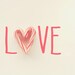 candy cane LOVE, christmas photograph, holiday home decor, red, white, hearts