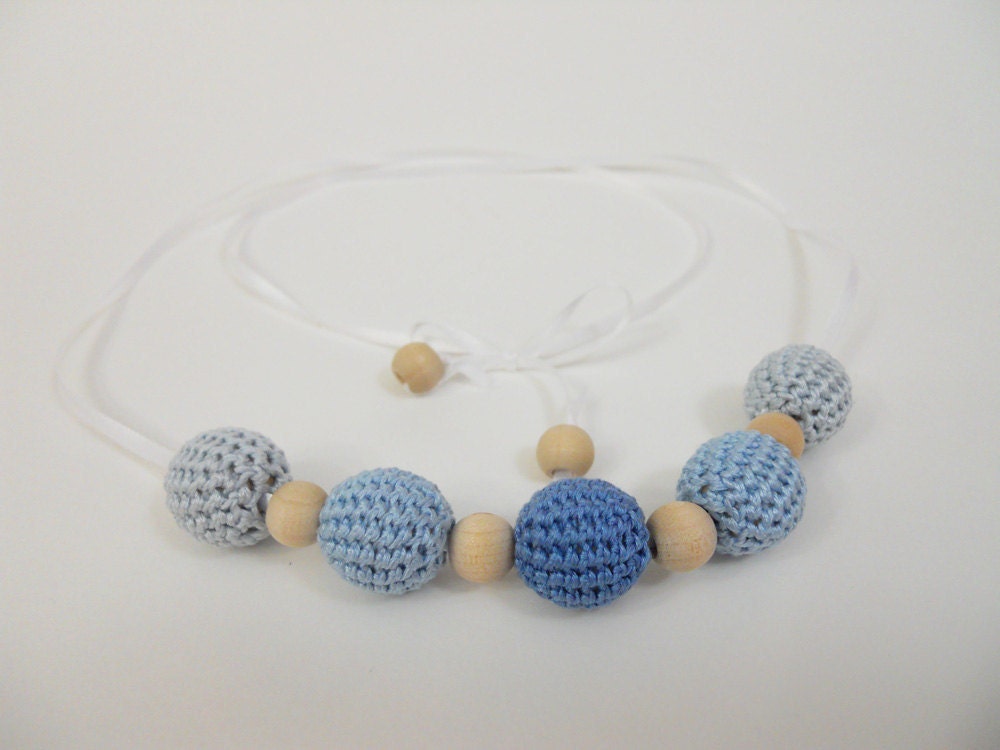 Nursing Necklace - Blue Hues