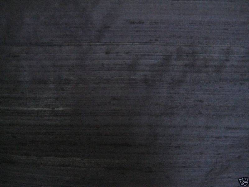 Dark Navy 100% dupioni silk fabric yardage By the Yard 45" wide