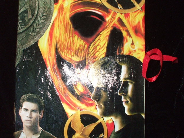 Hunger Games Nook book girl on fire katniss mockingjay district 12 peeta gale katniss nook kindle ereader