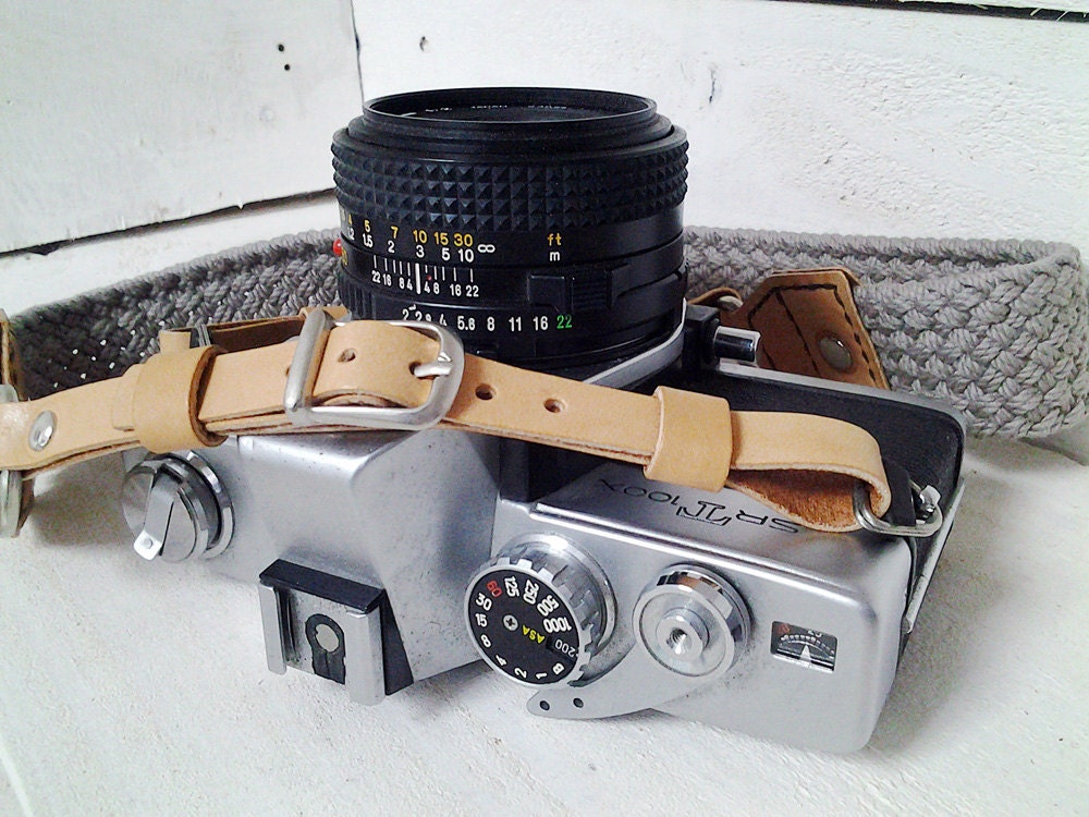 Leathinity - Leather Neck Camera Strap (Adjustable Length / 4 Colors)
