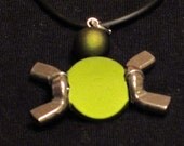 Hardware Turtle Necklace Handmade By HardwareHoney Jewelry