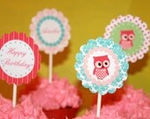 Night Owl (or Princess and the Pea) PJ Party Circles