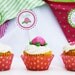 Preppy Turtle Printable Circles