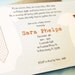 Little Guy in a Tie Baby Custom Invitation