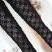 Milky Way Black Flower Pattern Stockings / Leggings for Blythe Dolls