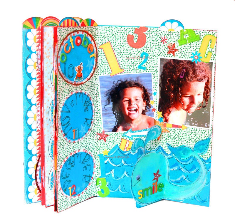 Pirate Calendar minibook one week class pass