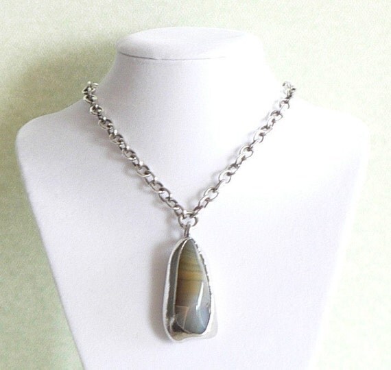 Vintage Jacob Hull Necklace Modernist Jewelry by auntemilie