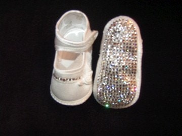 Christening Shoes with BLING