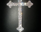 Swarovski Cross Cake topper