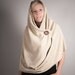 Infinity Scarf Oversized-Chunky Cowl-Winter Circle Scarf- Eternity Scarf-Angora Jersey 5in1 Winter Wrap-Oversized Snood-Vegan by MoonHalo