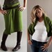 Chunky Green Infinity Scarf-Oversized Snood-Eternity Circle Scarf-Warm Winter Wrap-Chunky Cowl Scarf-Wrap Skirt-Shrug Scarf by MoonHalo