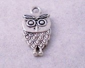 ADD A CHARM - Owl Charm, Silver Color, Make your spoon bracelet unique