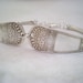Spoon Bracelet, Antique Silverware, Victorian Jewelry, Something Old WESTMINSTER 1902